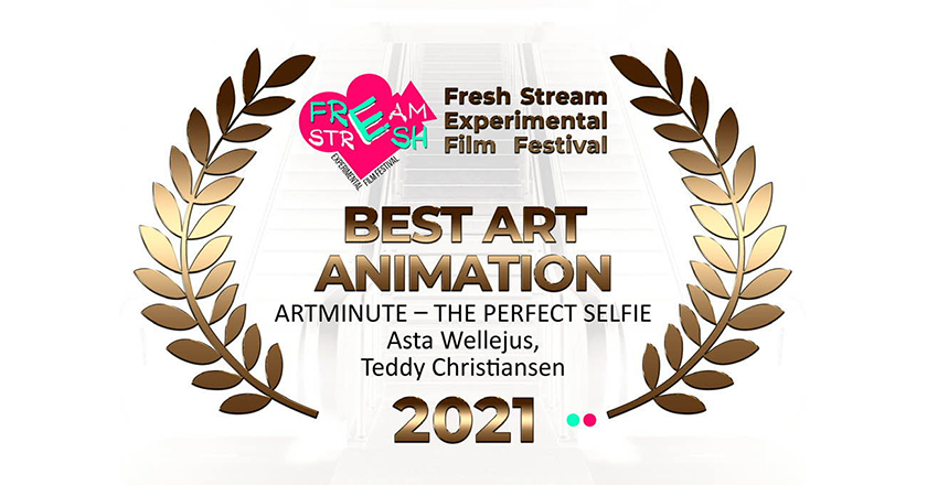 ArtMinute wins Best Art Animation in Fresh Stream Experimental Film Festival 2021