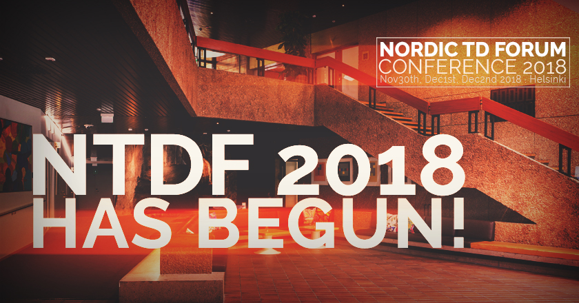 And NTDF 2018 has begun!!!