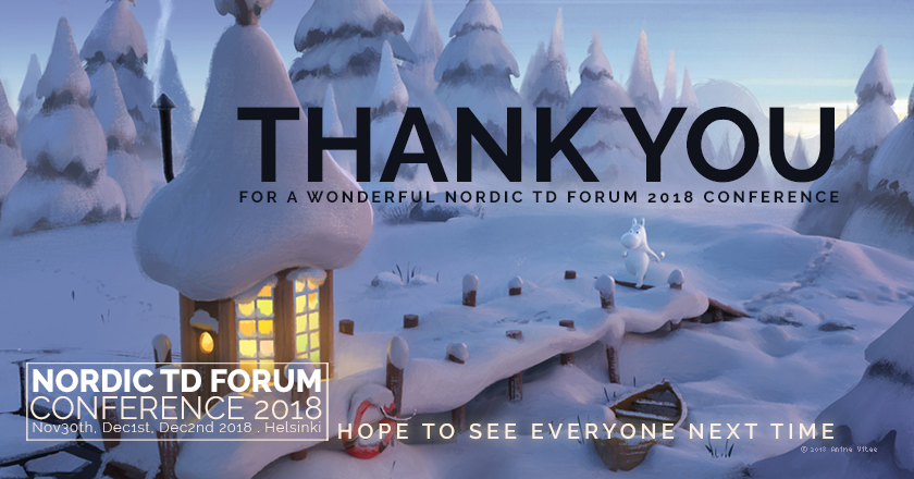 Thank you for NTDF for this time!!!