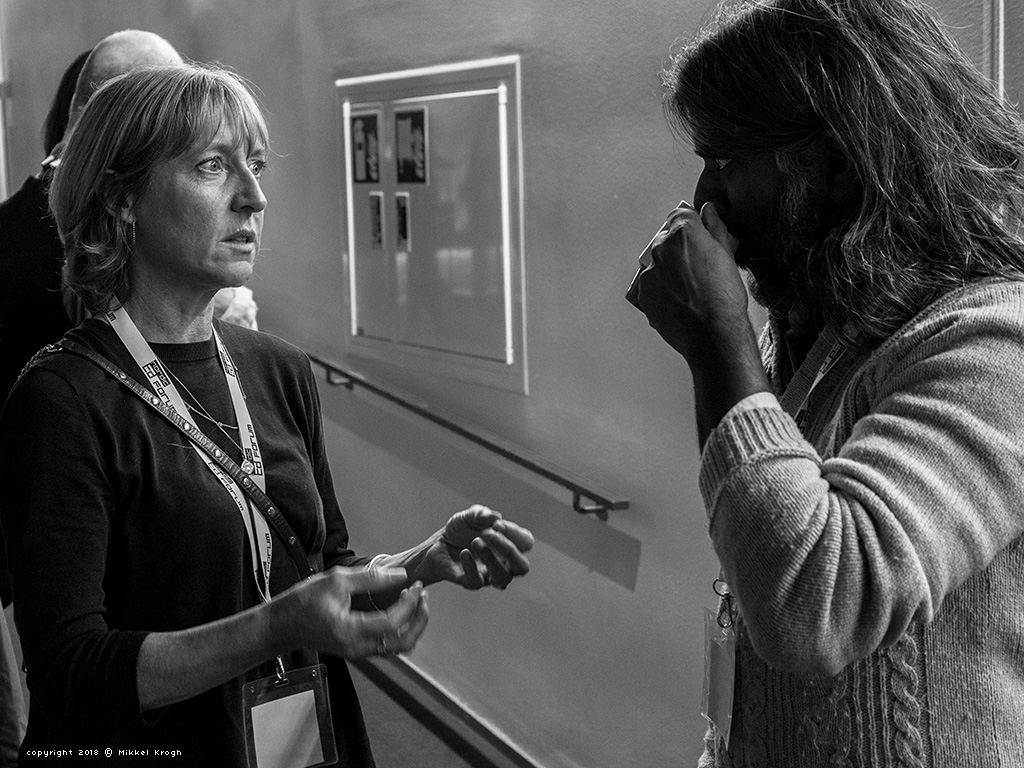 Hope & Sunit talking