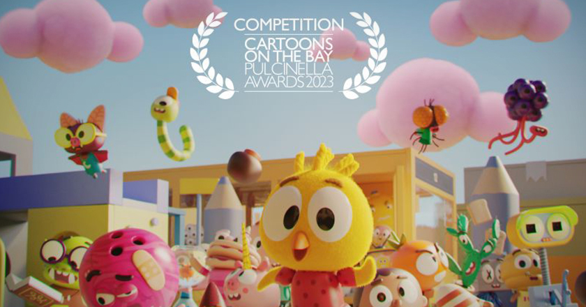 Team Nuggets is nominated for a Pulcinella Award