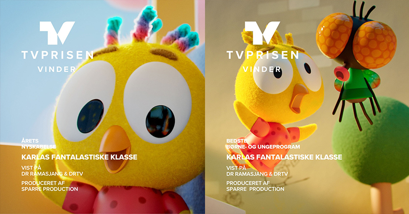 Team Nuggets won TWO awards at TV PRIZE 2024!!!